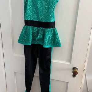 Weissman MC 13375 Sparkling Teal and Black Kids Costume